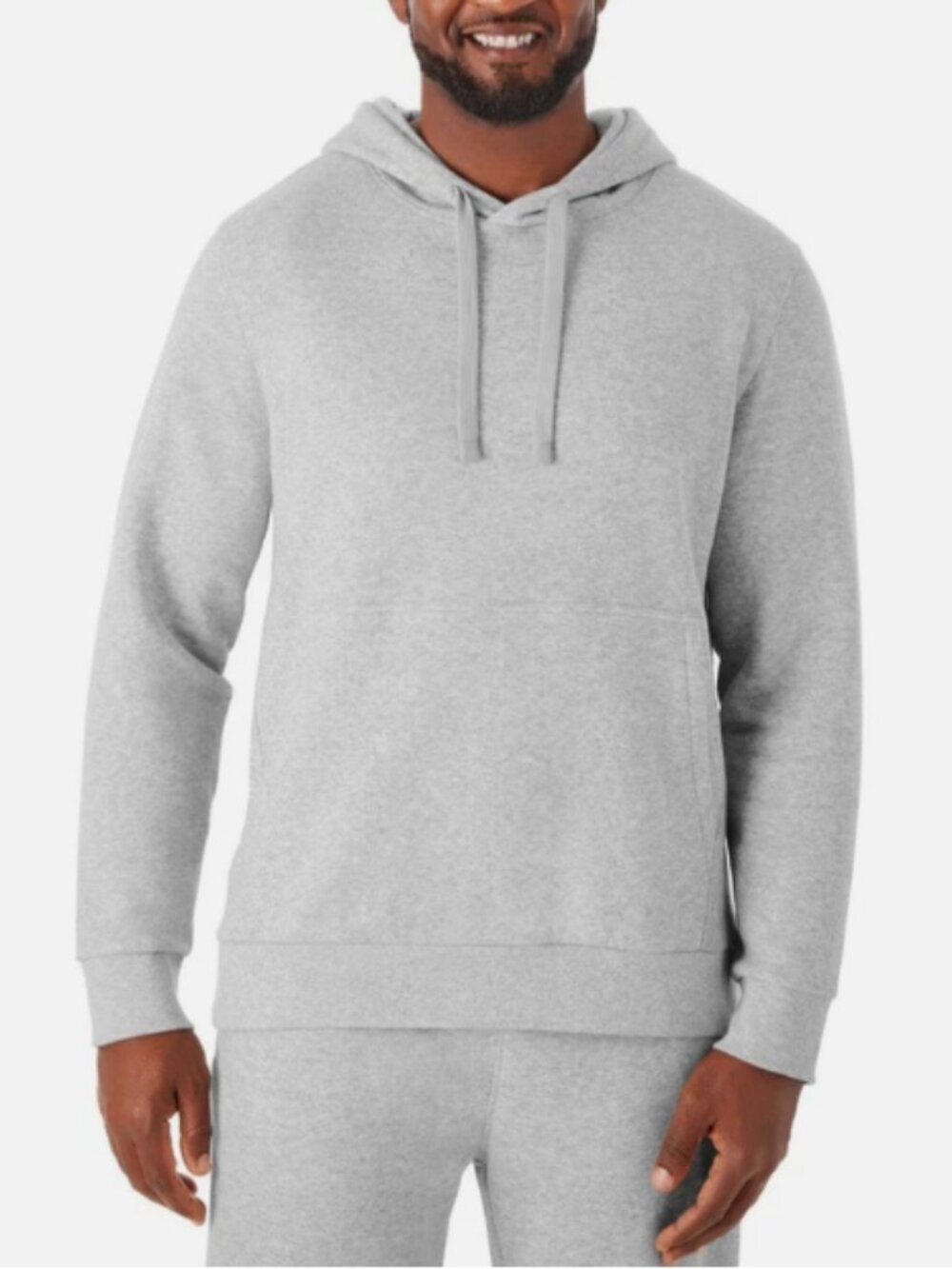 Member's Mark Men's Newport Fleece Hoodie Grey